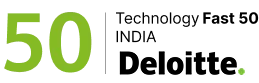 CloudChillies Deloitte Technology Fast 50 award recognition badge